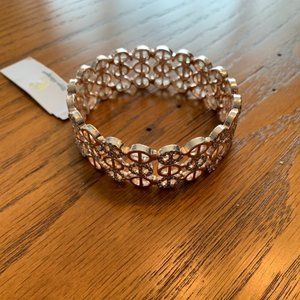 Charming Charlie Rose Gold Mesh Bracelet - NWT